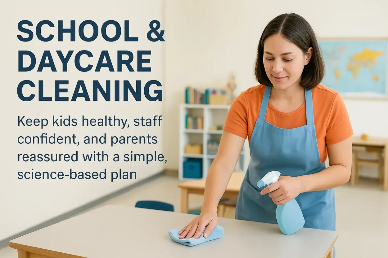 School & Daycare Cleaning High-Touch Hotspots
