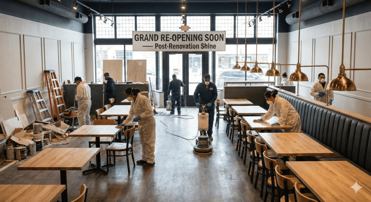 Post-Renovation Cleaning Tips for Restaurants in Toronto Post-Renovation Cleaning Tips for Restaurants in Toronto