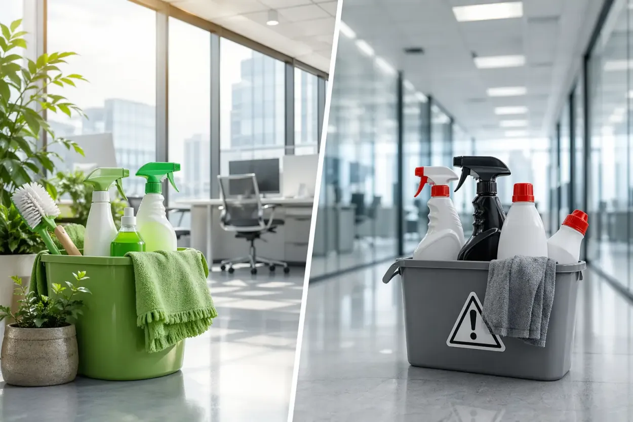 Green Cleaning vs Traditional Cleaning Green Cleaning vs Traditional Cleaning