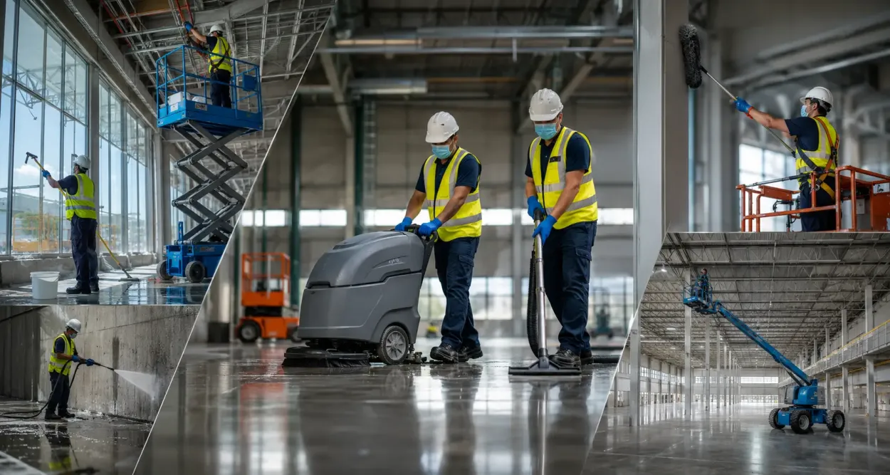 TSL Post-Construction Cleaning Case Study TSL Post-Construction Cleaning Case Study